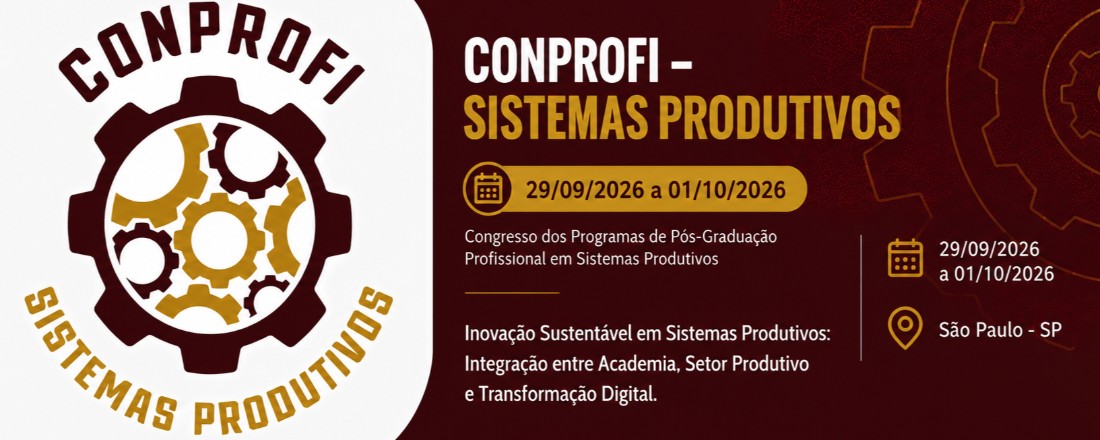 CONPROFI - SISTEMAS PRODUTIVOS  2026