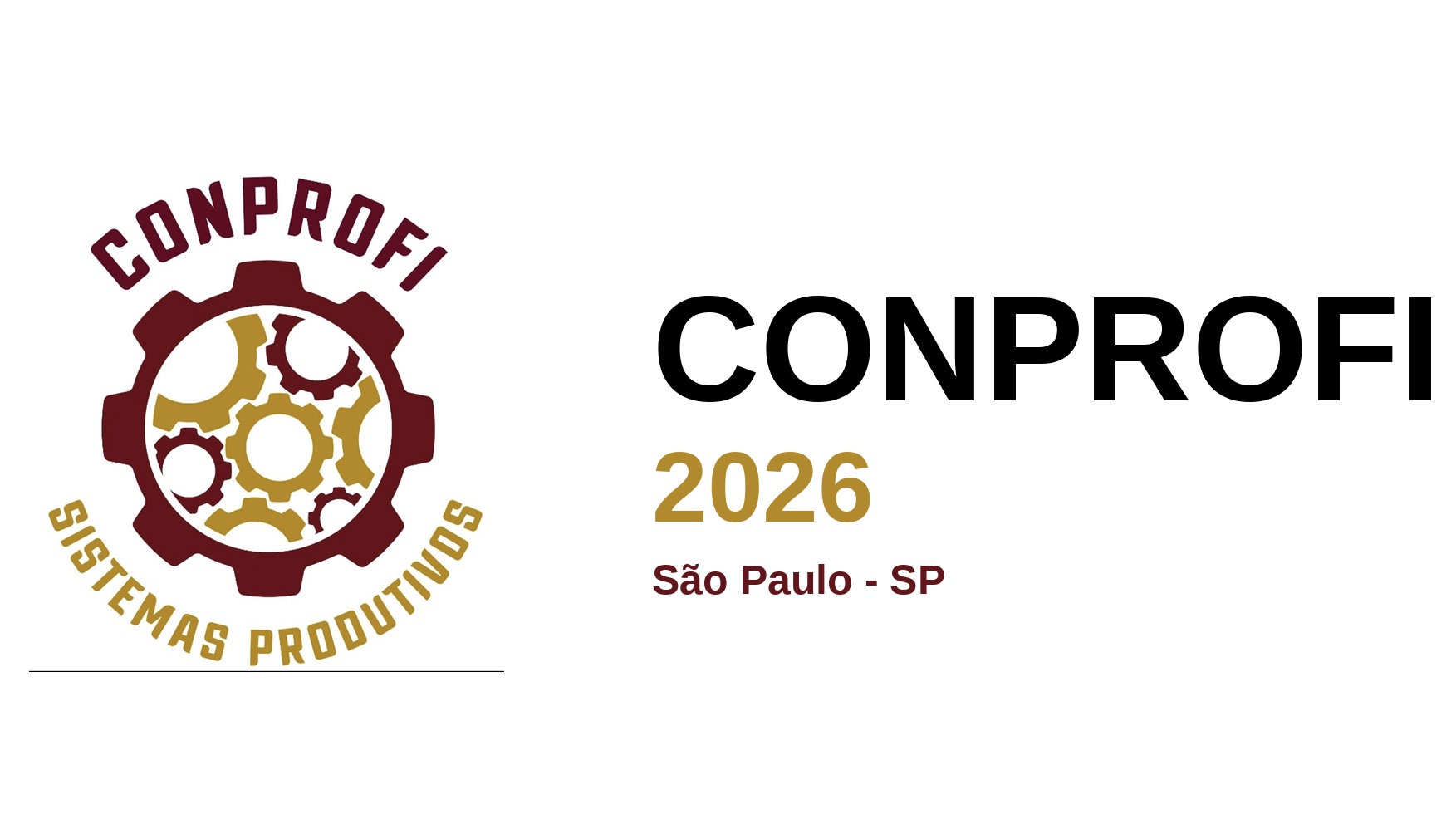 CONPROFI - SISTEMAS PRODUTIVOS  2026